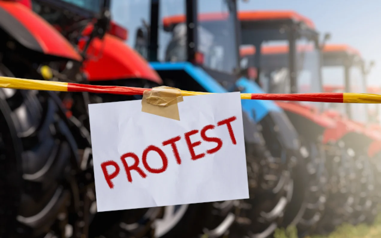17 stycznia protest rolników. Wyjadą traktorami na drogi