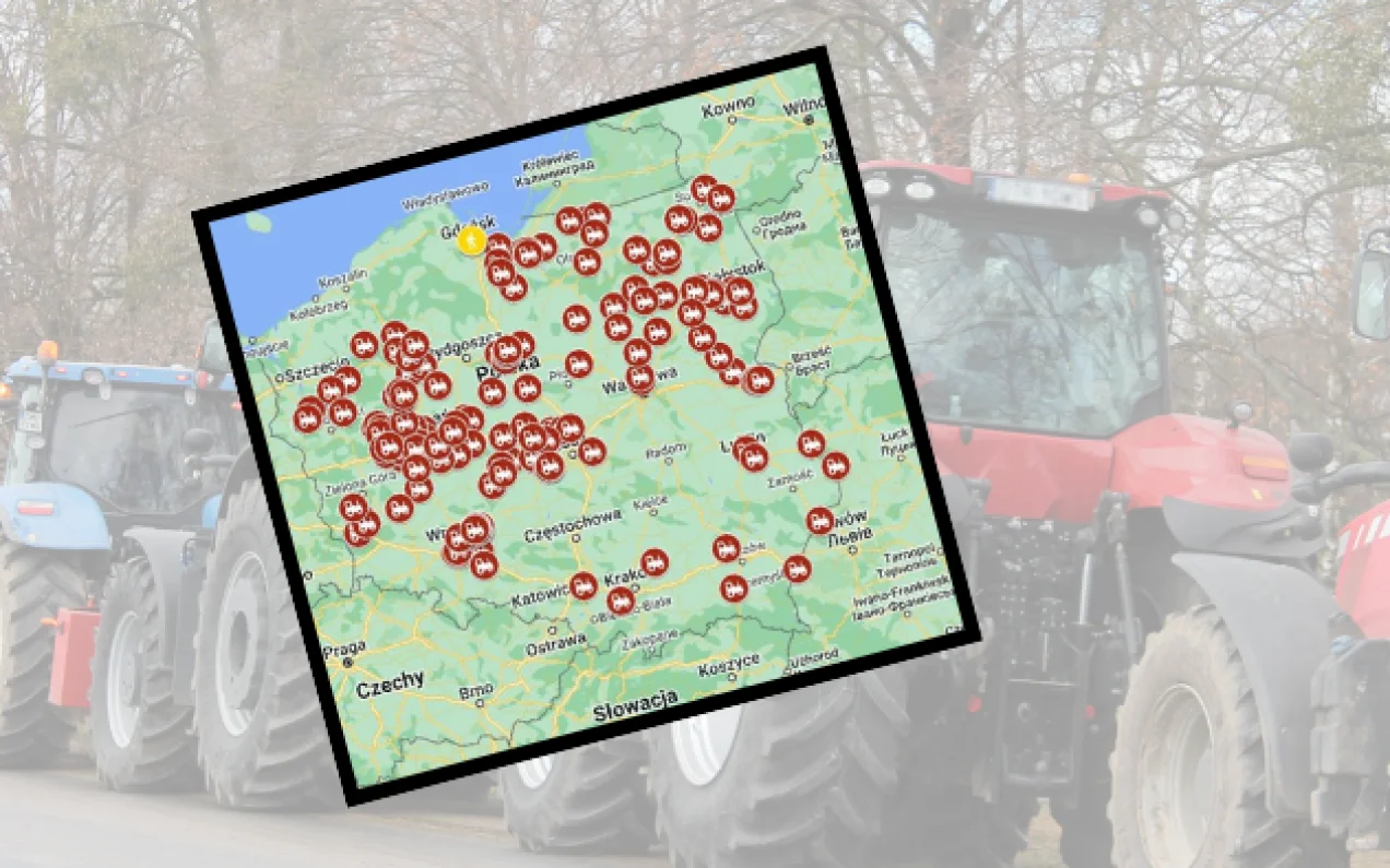 Gdzie będą protesty rolników 20 marca 2024? Które drogi będą blokowane ...