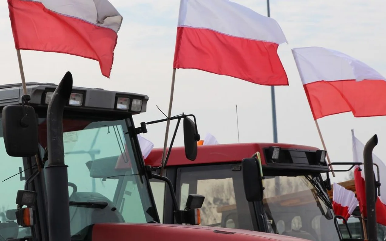 Protesty rolników w październiku i listopadzie 2025