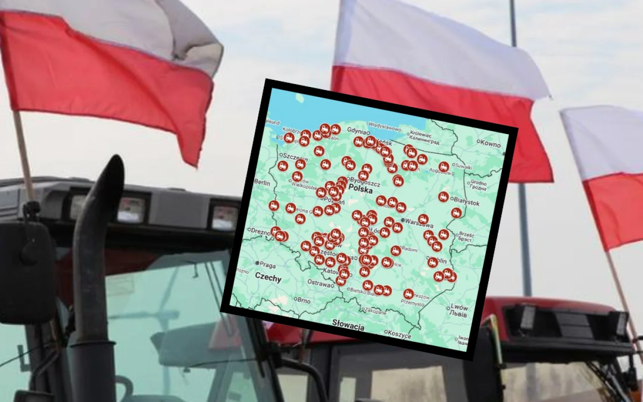 Strajk rolników 30 grudnia. Gdzie odbędą się protesty? [MAPA UTRUDNIEŃ ...