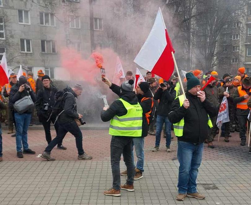 Strajk rolników 6 marca w Warszawie. Gdzie są utrudnienia? [MAPA]